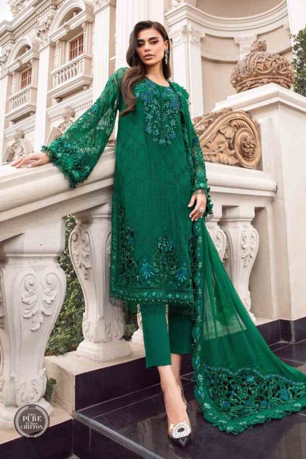 Sana Sfeena Chiffon Suit 20 - Image 2